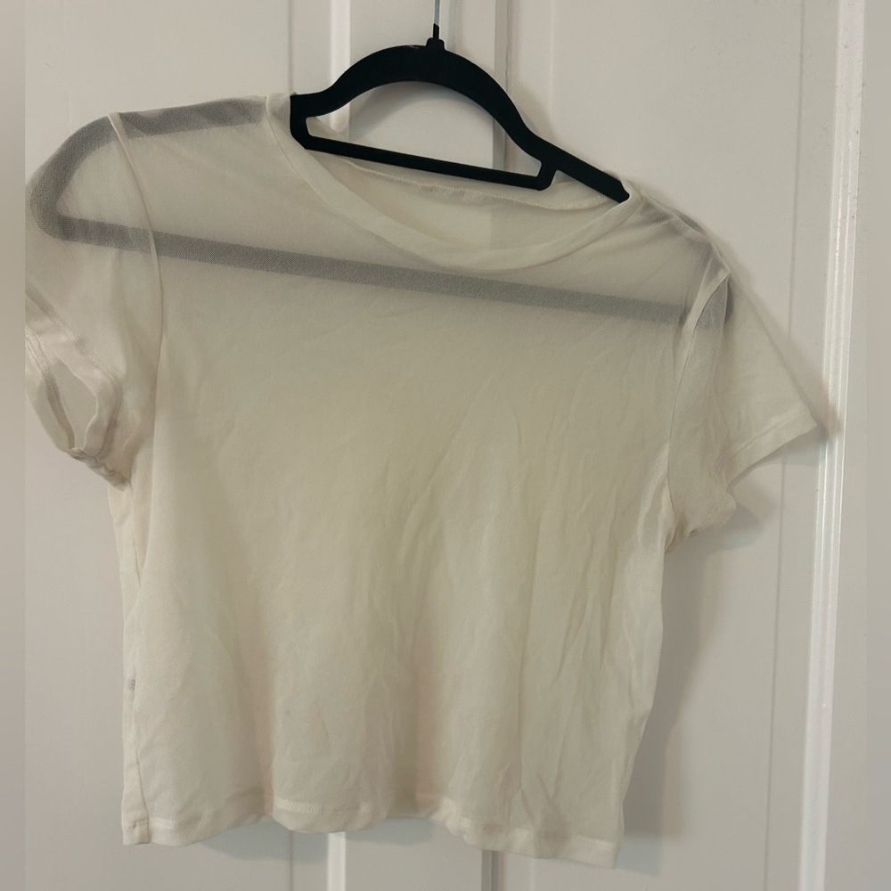 Aerie Mesh Crop Top